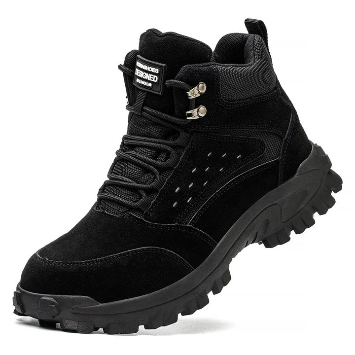 Safety Boots Steel Toe Cap Work Boots Mens Safety Shoes┃Tiger
